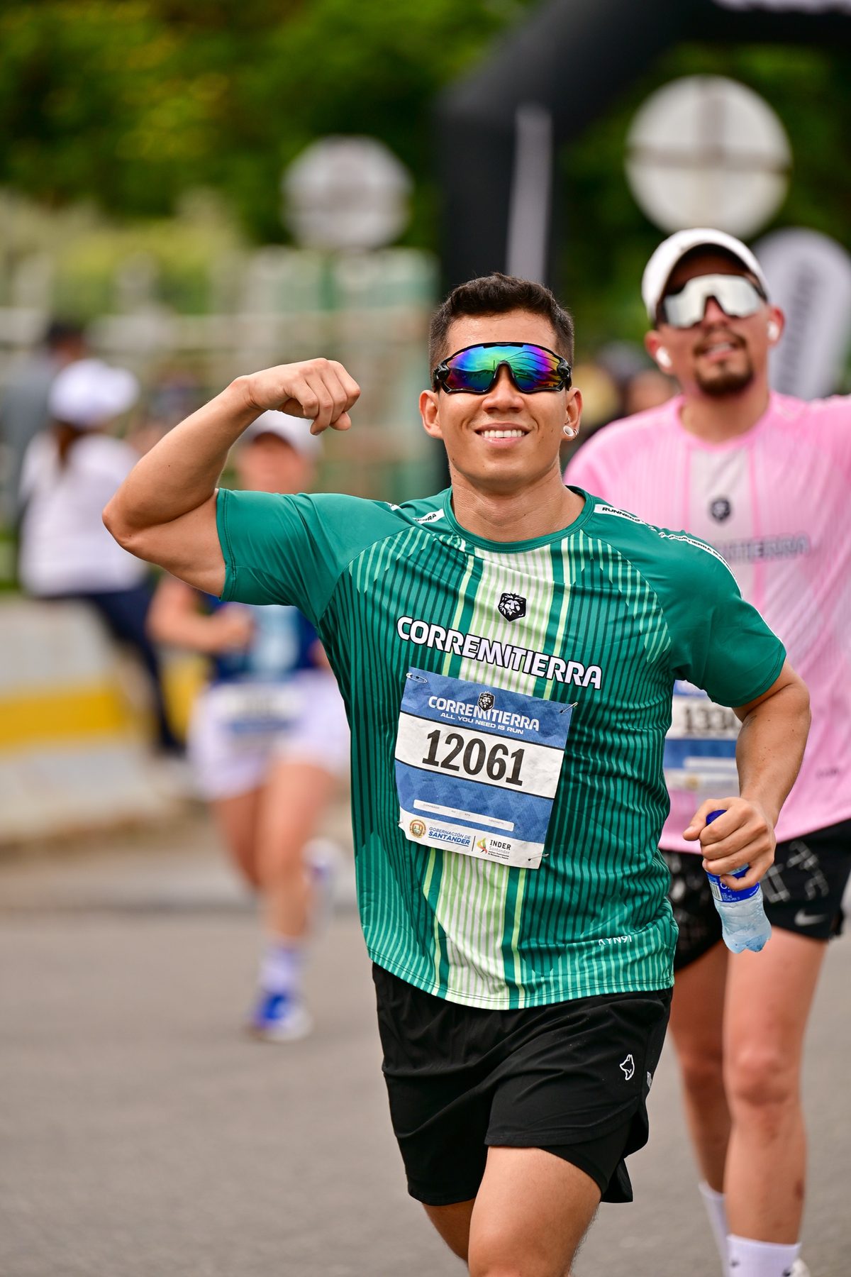 Fotografía de atletismo y running en la carrera Corremitierra — Fuerza