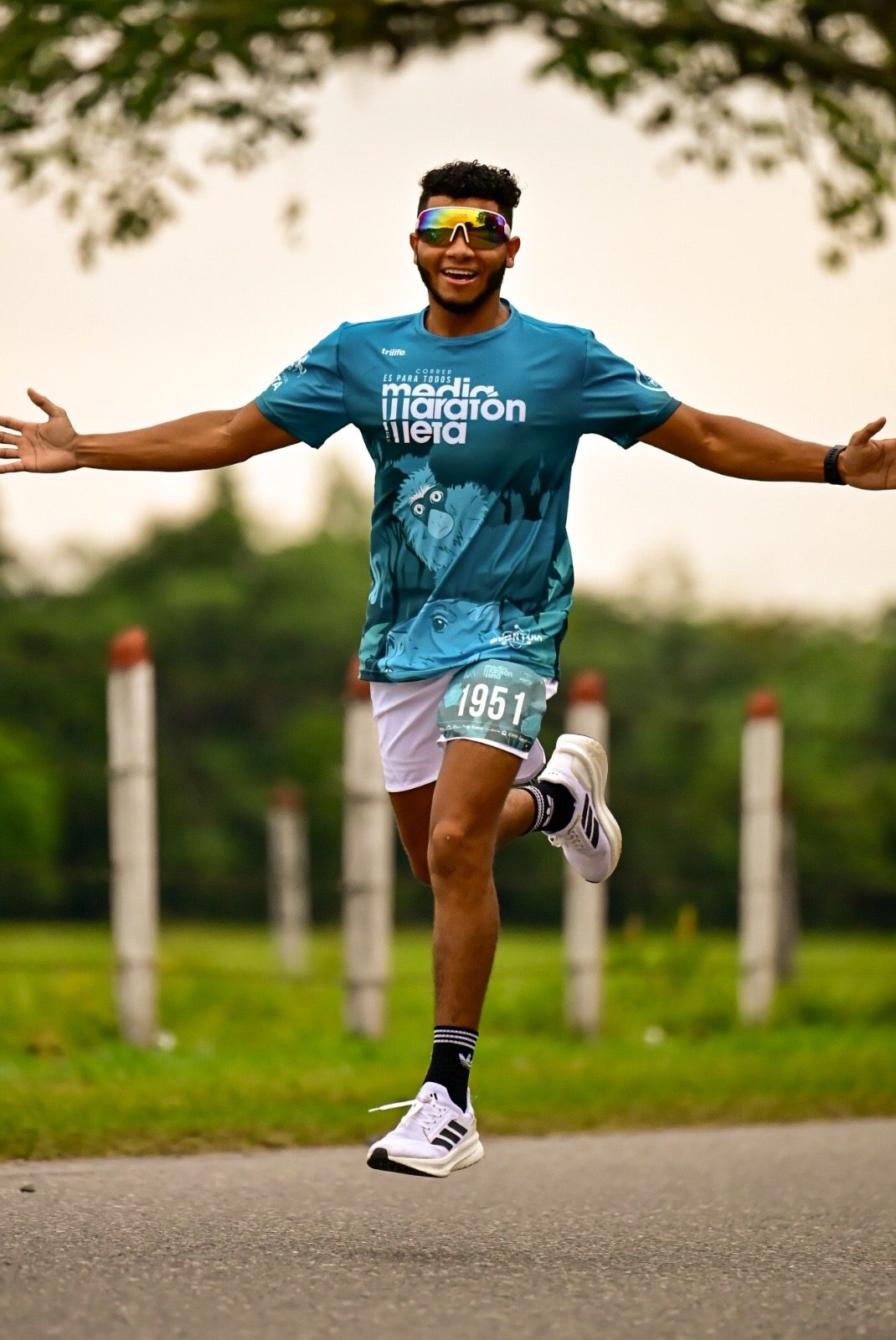 Fotografía de atletismo y running en Colombia — Vuelo